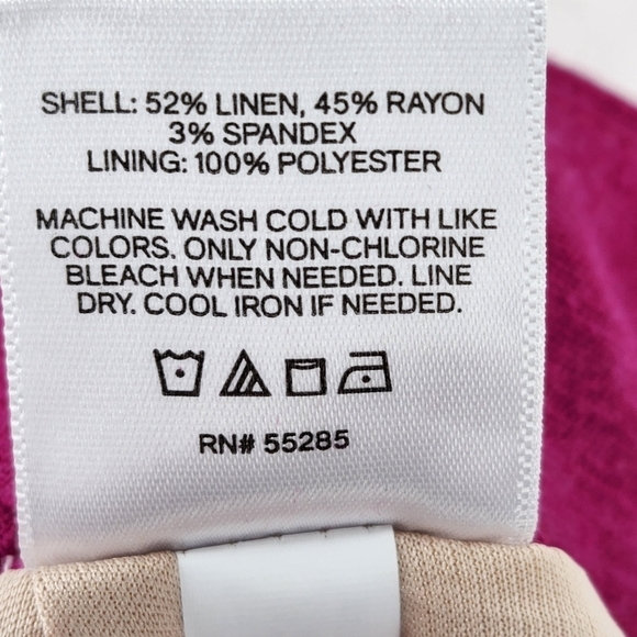 Express Women's Linen-Blend Pull-On Short - S - Picture 5 of 6